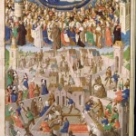 The City of God, from a translation of the works of St. Augustine by Raoul de Presles, c.1469-73.